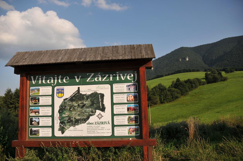 Drevenicka 110 Villa Zázrivá Eksteriør billede